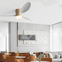 Byron 3-Blade Ceiling Fan with LED Light & Remote — 132 cm
