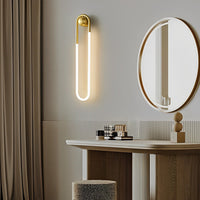 CopperGlow | Elegant Minimalist Dimmable LED Wall Lamp