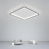 LumenSquare | Modern Sleek LED Flush Mount Ceiling Light Fixture