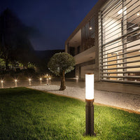 Garden Bollard Light — Die-Cast Aluminium, IP55, Five Heights