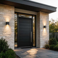 Nocturna | Sleek Modern Up and Down LED Outdoor Wall Light