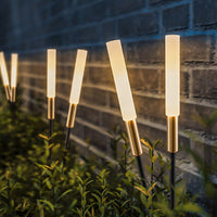 ReedGlow | Elegant Natural Outdoor LED Landscape Light Spikes