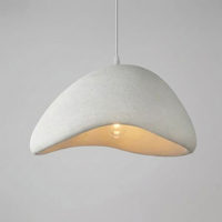 WabiSabiGlow | Elegant Organic Resin Dining Pendant Chandelier
