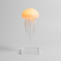 AquaGlow | Serene Colorful Jellyfish Battery Operated Table Lamp