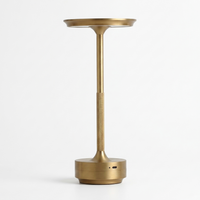 LuminaTouch | Elegant Cordless Aluminium Table Lamp with 3 Light Modes