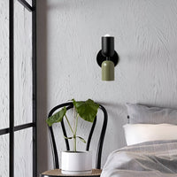 Colourful Up and Down Wall Light — Double Head Iron Sconce