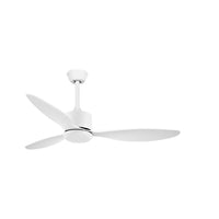 3-blade ceiling fan with light, flush or downrod, 132 cm – view 26