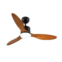 3-blade ceiling fan with light, flush or downrod, 132 cm – view 31