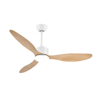 3-blade ceiling fan with light, flush or downrod, 132 cm – view 32