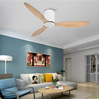 3-blade ceiling fan with light, flush or downrod, 132 cm – view 13