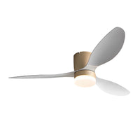 Byron 3-blade ceiling fan with LED light, 132 cm – view 8