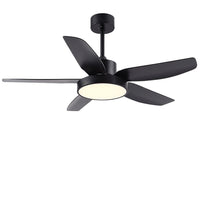 Noosa 5-blade downrod ceiling fan with LED light, 117 cm – view 8