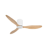 3-blade ceiling fan with light, flush or downrod, 132 cm – view 20