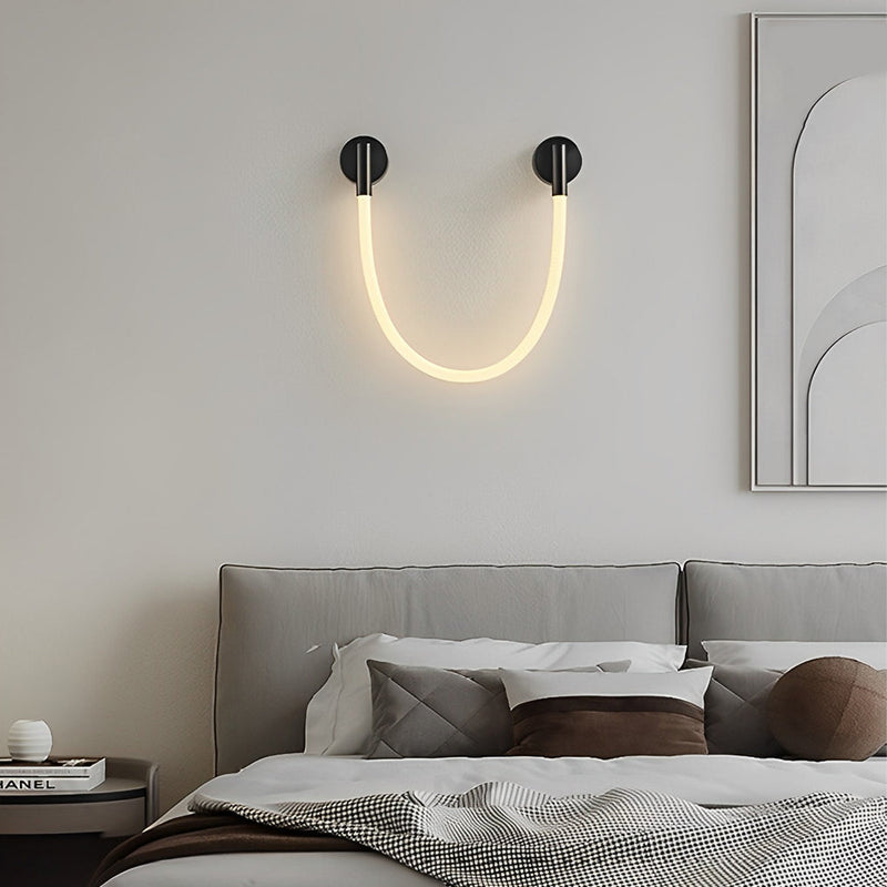 Flexible Rope Wall Light - Minimalist LED Linear Sconce