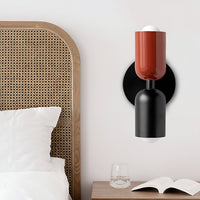 Colourful Up and Down Wall Light — Double Head Iron Sconce