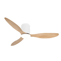 3-blade ceiling fan with light, flush or downrod, 132 cm – view 24