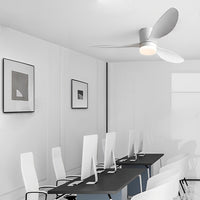 Byron 3-blade ceiling fan with LED light, 132 cm – view 3