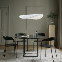 Woven Silk Fabric Pendant Light — Japandi Sculptural Shade