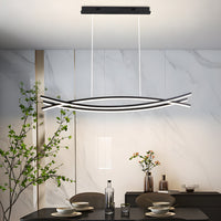 AeroWave | Sleek Modern Aluminum LED Hanging Ceiling Light 0