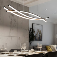 AeroWave | Sleek Modern Aluminum LED Hanging Ceiling Light 6
