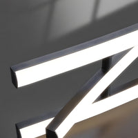 AeroWave | Sleek Modern Aluminum LED Hanging Ceiling Light 8