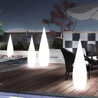 AquaGlow | Elegant Versatile LED Teardrop Outdoor Floor Lamp 8