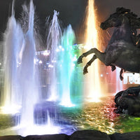AquaGlow | Vibrant Waterproof LED Underwater Fountain Light 8