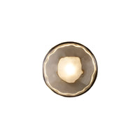 Tide Ripple Glass Wall Light — Stacked Disc LED Wall Sconce