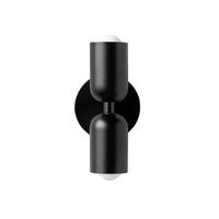 Colourful Up and Down Wall Light — Double Head Iron Sconce