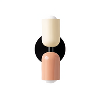 Colourful Up and Down Wall Light — Double Head Iron Sconce