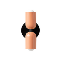 Colourful Up and Down Wall Light — Double Head Iron Sconce