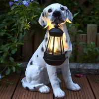 CanineGlow | Charming Solar-Powered Dog Statue Light for Outdoors 4