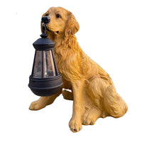 CanineGlow | Charming Solar-Powered Dog Statue Light for Outdoors 7