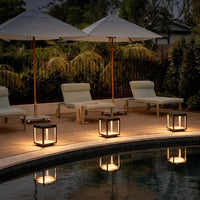 CementoLight | Elegant Minimalist Square LED Pillar Lantern 1