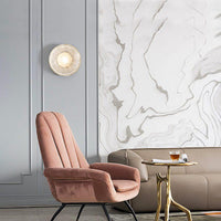 Tide Ripple Glass Wall Light — Stacked Disc LED Wall Sconce