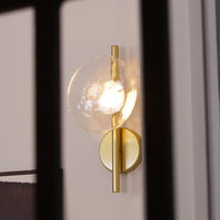 Tide Ripple Glass Wall Light — Stacked Disc LED Wall Sconce