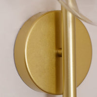 Tide Ripple Glass Wall Light — Stacked Disc LED Wall Sconce