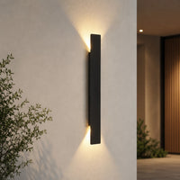 Minimalist LED Outdoor Wall Light — Slim Aluminium Bar, IP65