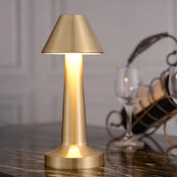 Cordless Rechargeable Table Lamp — Touch Dimming Bistro Lamp