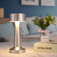 Cordless Rechargeable Table Lamp — Touch Dimming Bistro Lamp