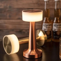 Cordless Rechargeable Table Lamp — Touch Dimming Bistro Lamp