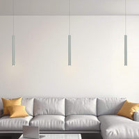 Cylindra | Sleek Modern Black Pendant Light for Kitchen Dining Decor 6