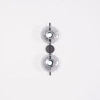 Tide Ripple Glass Wall Light — Stacked Disc LED Wall Sconce