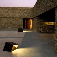 GeometraLight | Modern Elegant Solar Outdoor Garden Path Bollard Lamp 3