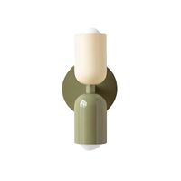 Colourful Up and Down Wall Light — Double Head Iron Sconce