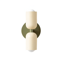 Colourful Up and Down Wall Light — Double Head Iron Sconce