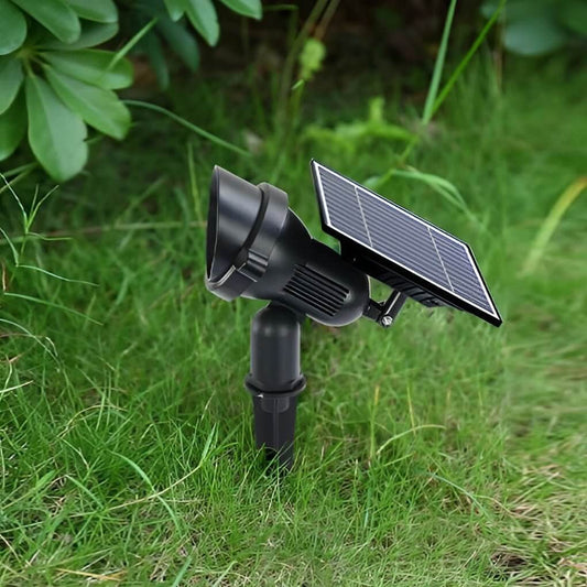 Luminara | Adjustable Solar Outdoor Spotlights with RGB Effects 0