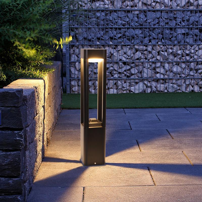 Luminara | Elegant Modern Aluminum LED Bollard Landscape Light