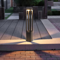 Luminara | Elegant Modern Aluminum LED Bollard Landscape Light 4