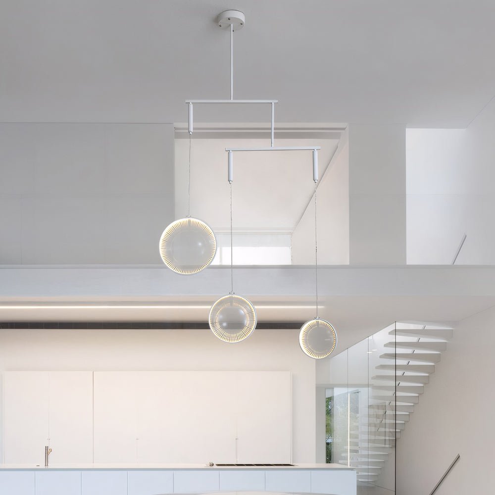 Luminara | Elegant Modern LED Chandelier with Adjustable Brightness